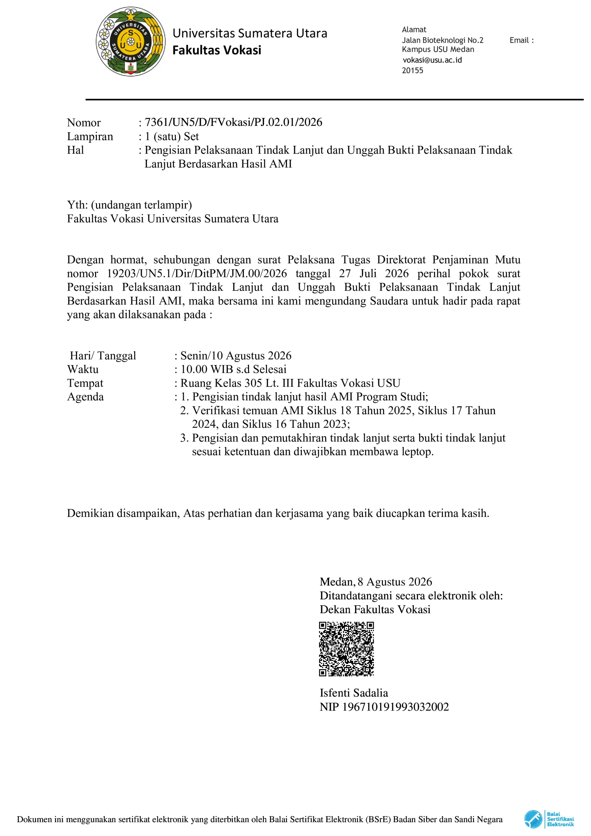 Pengisian Pelaksanaan Tindak Lanjut dan Unggah Bukti Pelaksanaan Tindak Lanjut Berdasarkan Hasil AMI